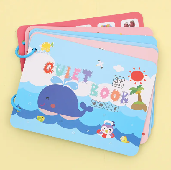 Quiet Book - Children's Book For Learning