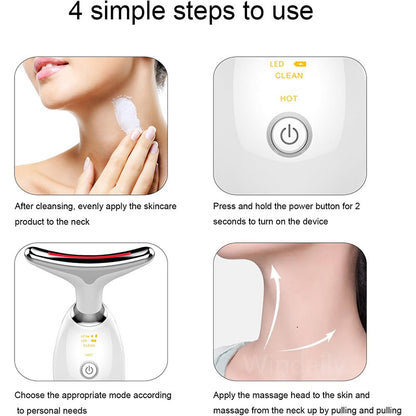 LED Face Lifting Massager