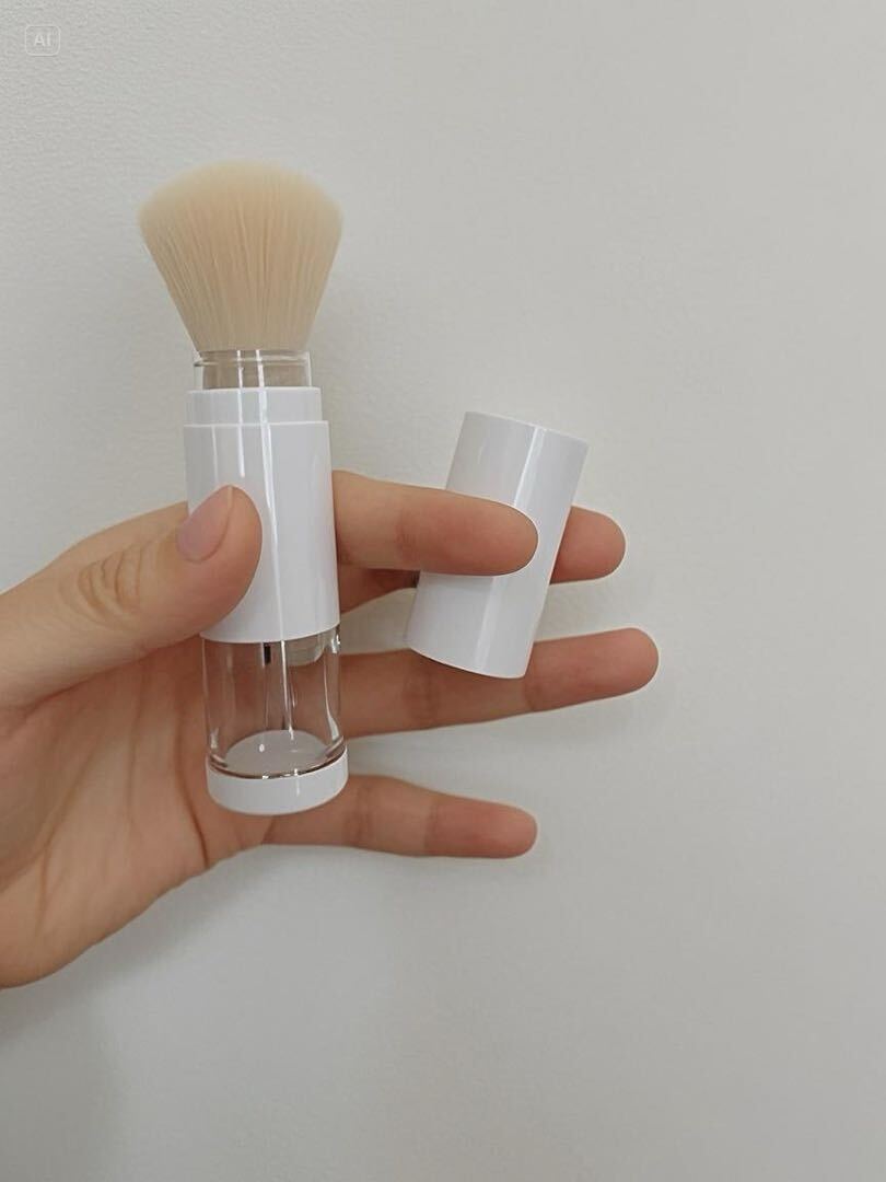 Refillable Sunscreen Spray Bottle with Brush