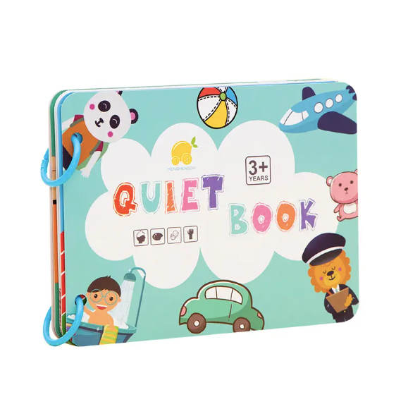 Quiet Book - Children's Book For Learning