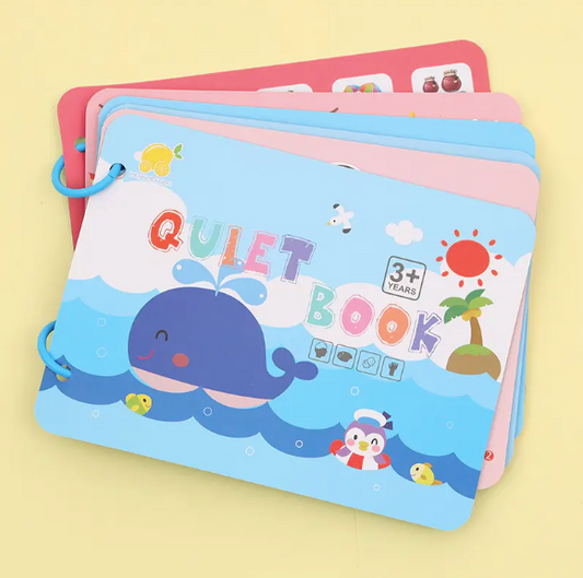 Quiet Book - Children's Book For Learning