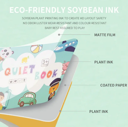 Quiet Book - Children's Book For Learning