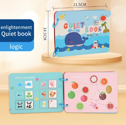 Quiet Book - Children's Book For Learning