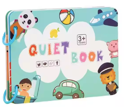 Quiet Book - Children's Book For Learning